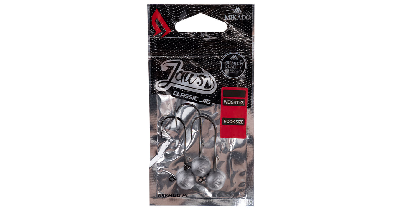 JIGOVÉ HLAVIČKY - JAWS CLASSIC - 12g-1/0 BN - 3 ks