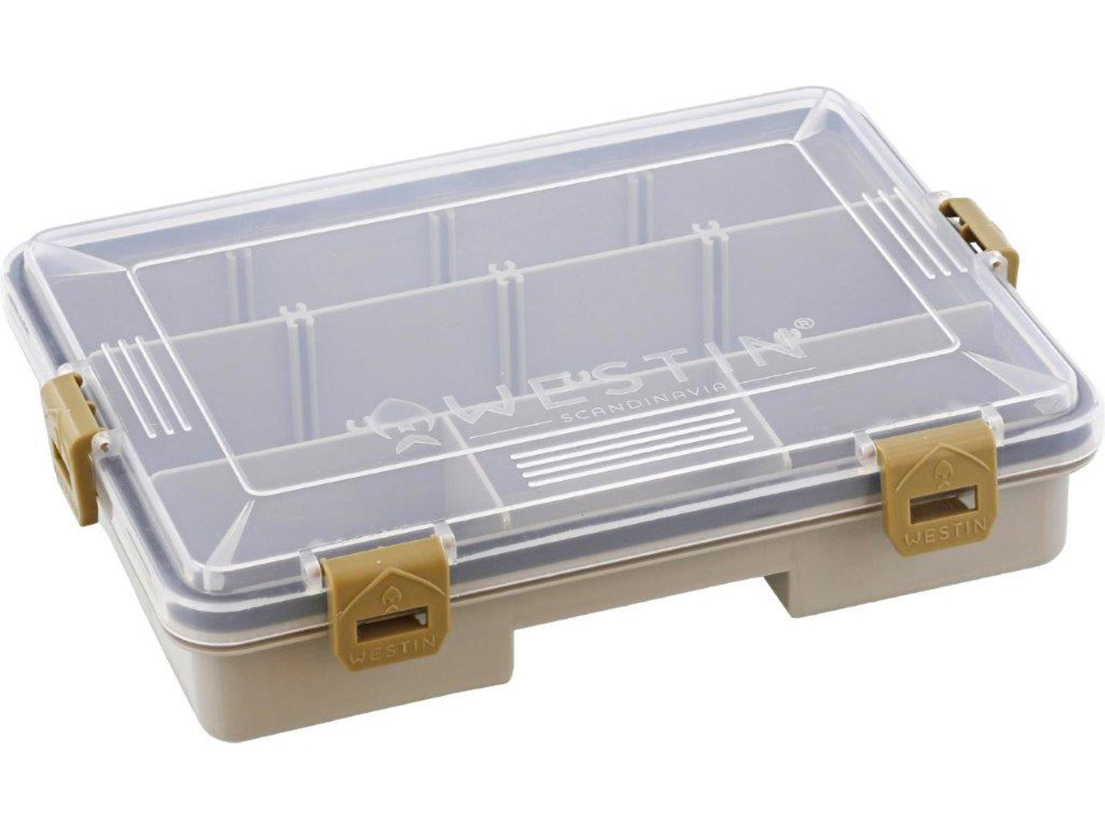 W3 WP TACKLE BOX 23 × 17 × 5,5 cm S7 šedá/čirá