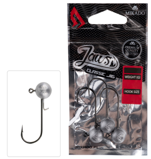 JIGOVÉ HLAVIČKY - JAWS CLASSIC - 10g-1/0 BN - 3 ks