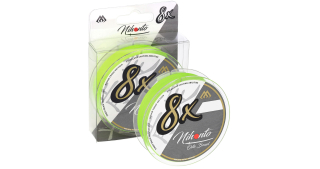 PLETENÁ ŠŇŮRA - NIHONTO OCTA BRAID - 0.08mm/5.15kg/150m - FLUO - 1 cívka